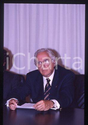 Carlo BUONGIORNO - ASI Direttore generale Ritratto 1990 ca *35mm vintage slide 2