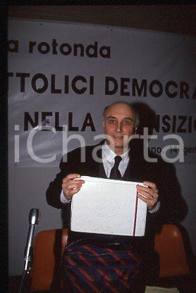 Giovanni BIANCHI ACLI Ritratto del politico italiano 1994 *35 mm vintage slide 4