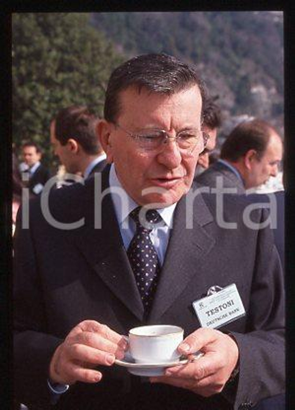 Gianni TESTONI - FINANZA Ritratto del Direttore 1998 ca * 35 mm vintage slide 2
