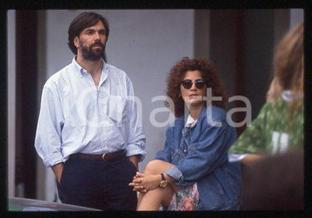 Roberta MANFREDI - ITALY COSTUME Actress 1990 ca * 35 mm vintage slide 6