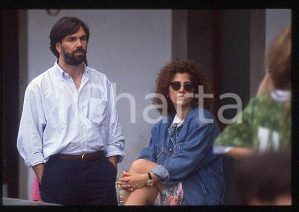 Roberta MANFREDI - ITALY COSTUME Actress 1990 ca * 35 mm vintage slide 7