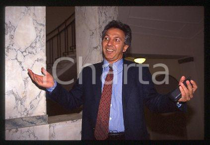 Osvaldo De PAOLINI ITALIA Ritratto del giornalista 1994ca *35mm vintage slide 14