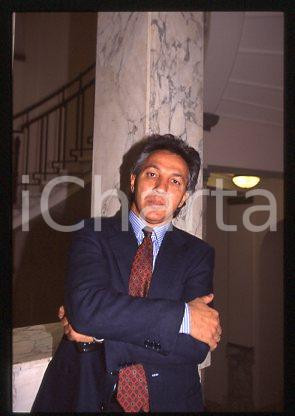Osvaldo De PAOLINI ITALIA Ritratto del giornalista 1994ca *35mm vintage slide 15