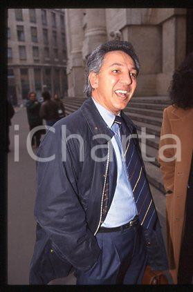 Osvaldo De PAOLINI ITALIA Ritratto del giornalista 1999ca *35mm vintage slide 17