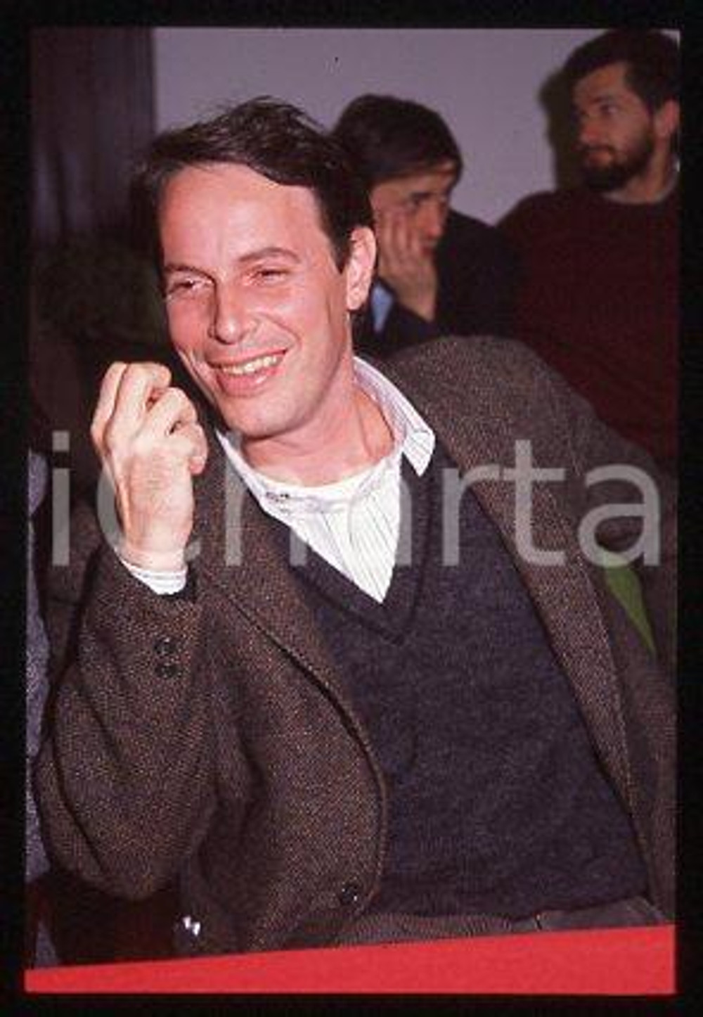 Marco FUMAGALLI - PCI Italian politician Portrait 1990 ca * 35mm vintage slide 7