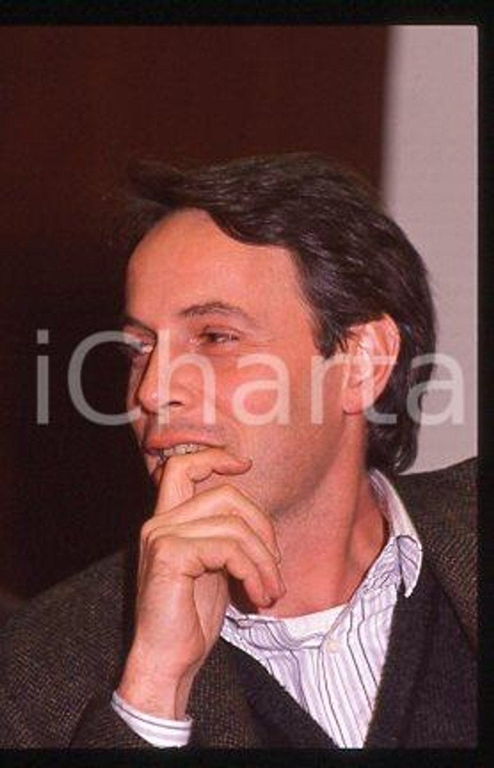 Marco FUMAGALLI - PCI Italian politician Portrait 1990 ca * 35mm vintage slide 8