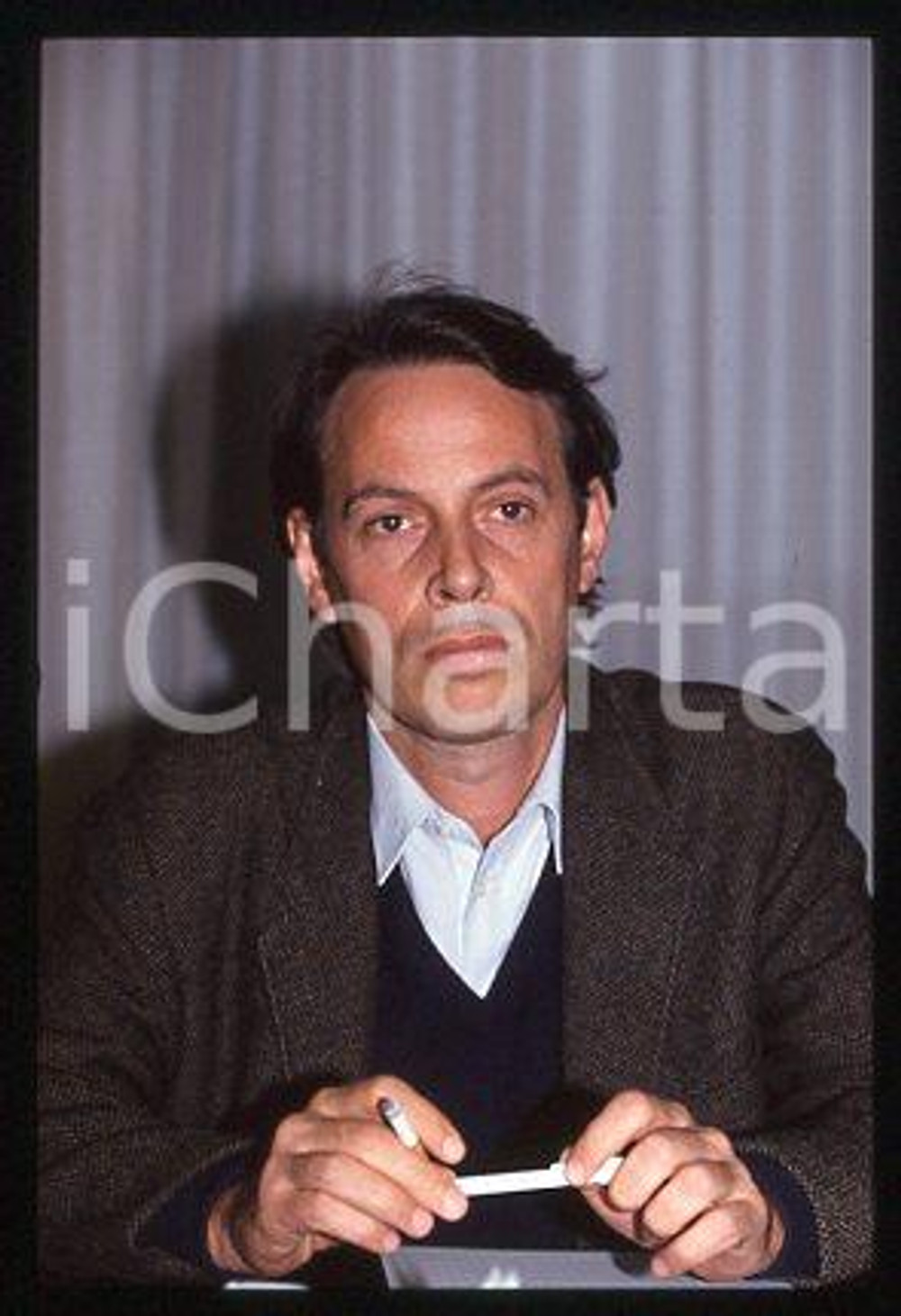 Marco FUMAGALLI - PCI Portrait of a politician 1990 ca * 35 mm vintage slide 30