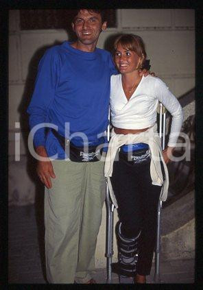 Diana BIANCHEDI ITALIA Schermitrice con le stampelle 1996 * 35mm vintage slide 6