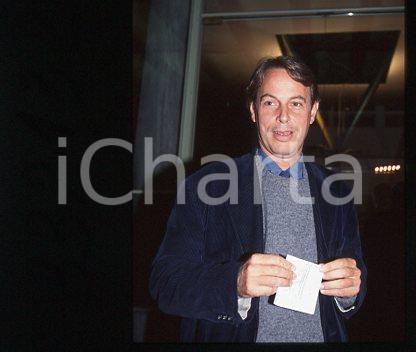 Marco FUMAGALLI - ITALY Portrait of a politician 1997 ca * 35mm vintage slide 36