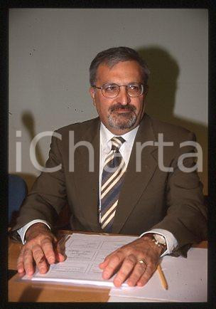 Agostino ALLONI - ITALY Portrait of a politician 1997 ca * 35 mm vintage slide 2