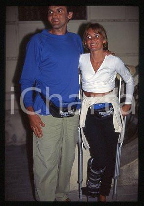 Diana BIANCHEDI ITALIA Schermitrice con le stampelle 1996 * 35mm vintage slide 5