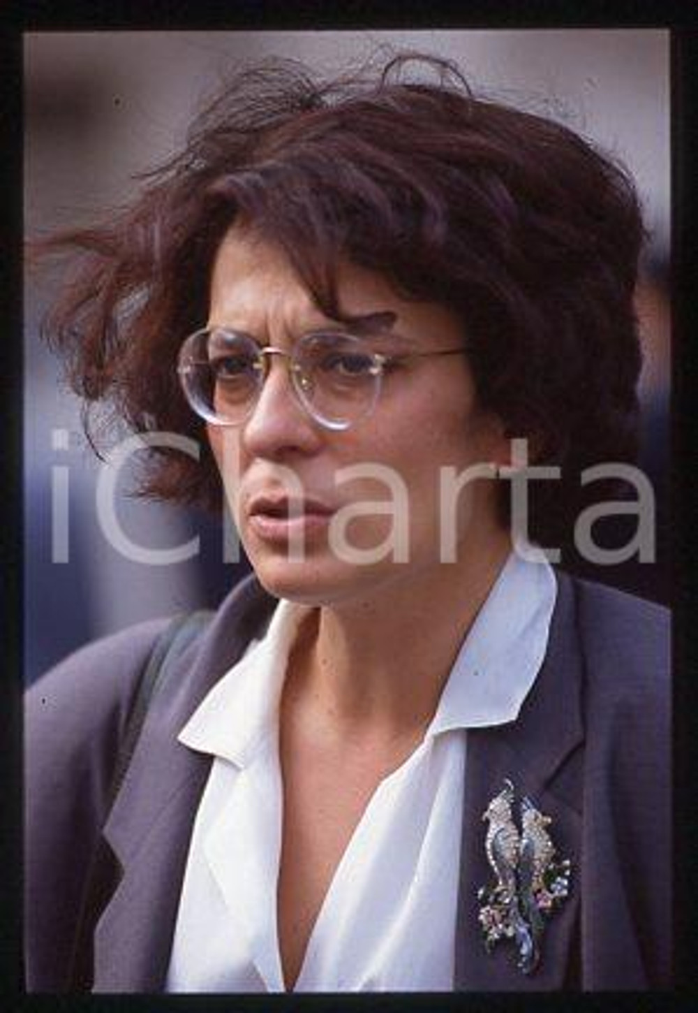 Filippini ROSA - ITALIA Ritratto della politica 1992 ca * 35 mm vintage slide 1