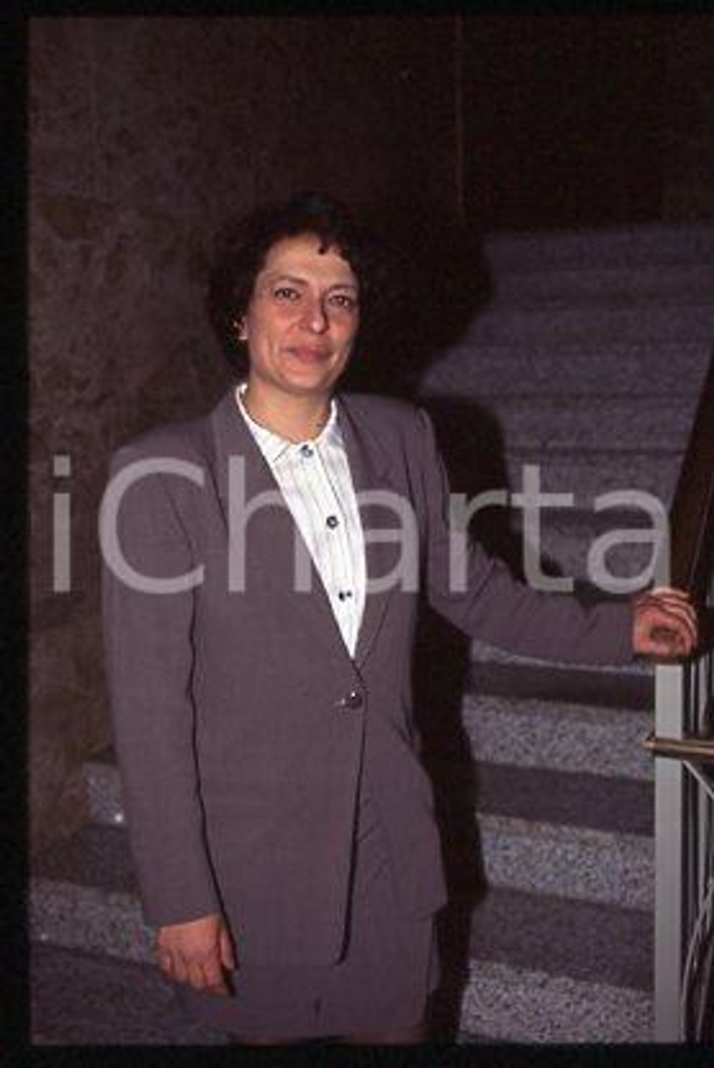 Filippini ROSA - ITALIA Ritratto della politica 1992 ca * 35 mm vintage slide 3