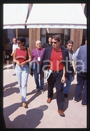 Oliviero DILIBERTO - ITALIA Ritratto del politico 1999 ca * 35mm vintage slide 7