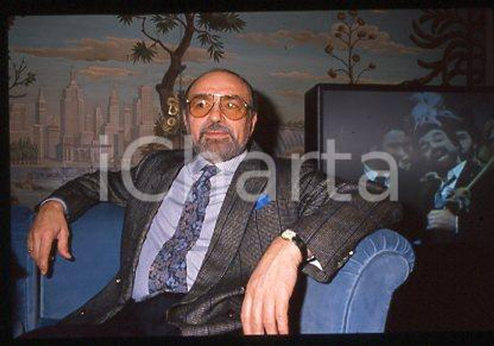 Renato BRUSON - ITALIA Ritratto del baritono 1990 ca * 35 mm vintage slide 2