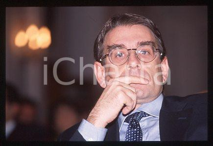 Oliviero DILIBERTO - ITALIA Ritratto del politico 1990 ca * 35mm vintage slide 2