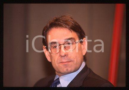 Oliviero DILIBERTO - ITALIA Ritratto del politico 1990 ca * 35mm vintage slide 3
