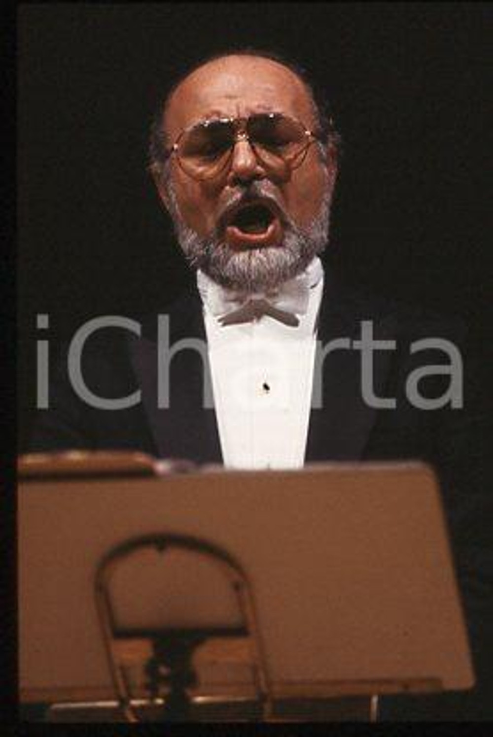 Renato Bruson - ITALIA Ritratto del baritono 1990 ca * 35 mm vintage slide 15