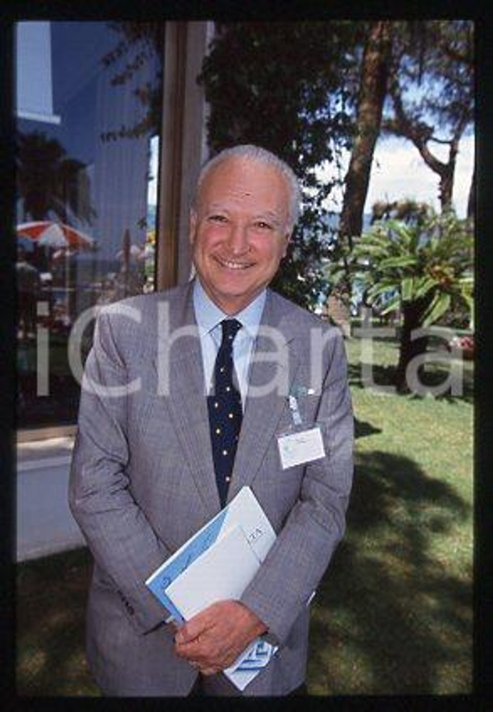 Giulio FUMAGALLI ROMARIO - ITALIA Imprenditore 1995 ca * 35 mm vintage slide 9