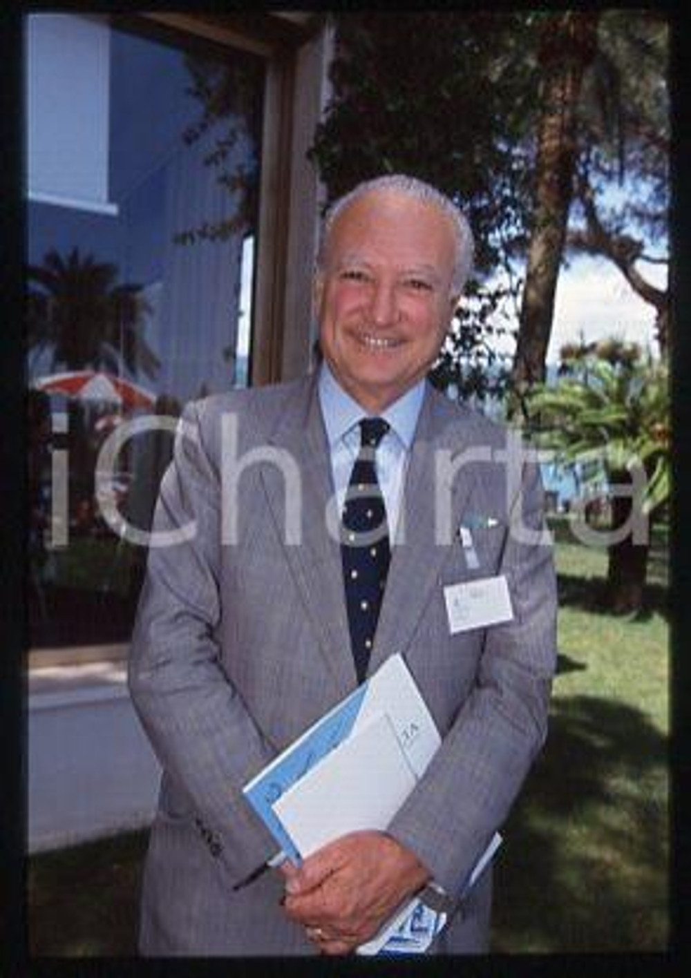 Giulio FUMAGALLI ROMARIO - ITALIA Imprenditore 1995 ca * 35 mm vintage slide 16