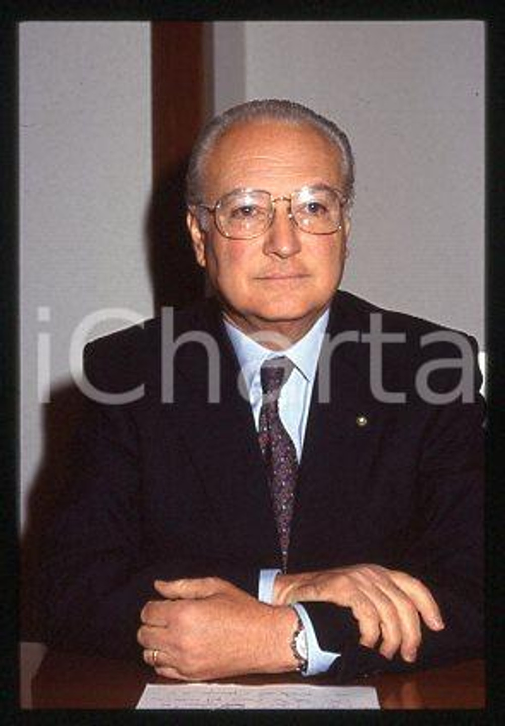 Giulio FUMAGALLI ROMARIO - ITALIA Imprenditore 1995 ca * 35 mm vintage slide 18