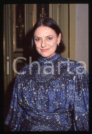Lucilla MORLACCHI - COSTUME Italian film actress 1995 ca * 35 mm vintage slide 4