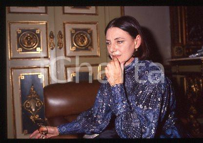 Lucilla MORLACCHI - COSTUME Italian film actress 1995 ca * 35 mm vintage slide 5