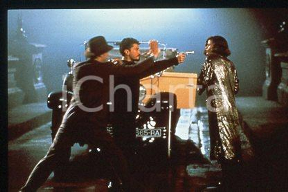 John LONE Linda FLORENTINO -CINEMA Film The Moderns 1988 * 35 mm vintage slide 5