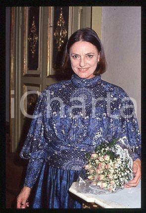 Lucilla MORLACCHI - COSTUME Italian film actress 1995 ca * 35 mm vintage slide 8