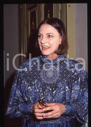 Lucilla MORLACCHI - COSTUME Italian film actress 1995 ca * 35 mm vintage slide 9