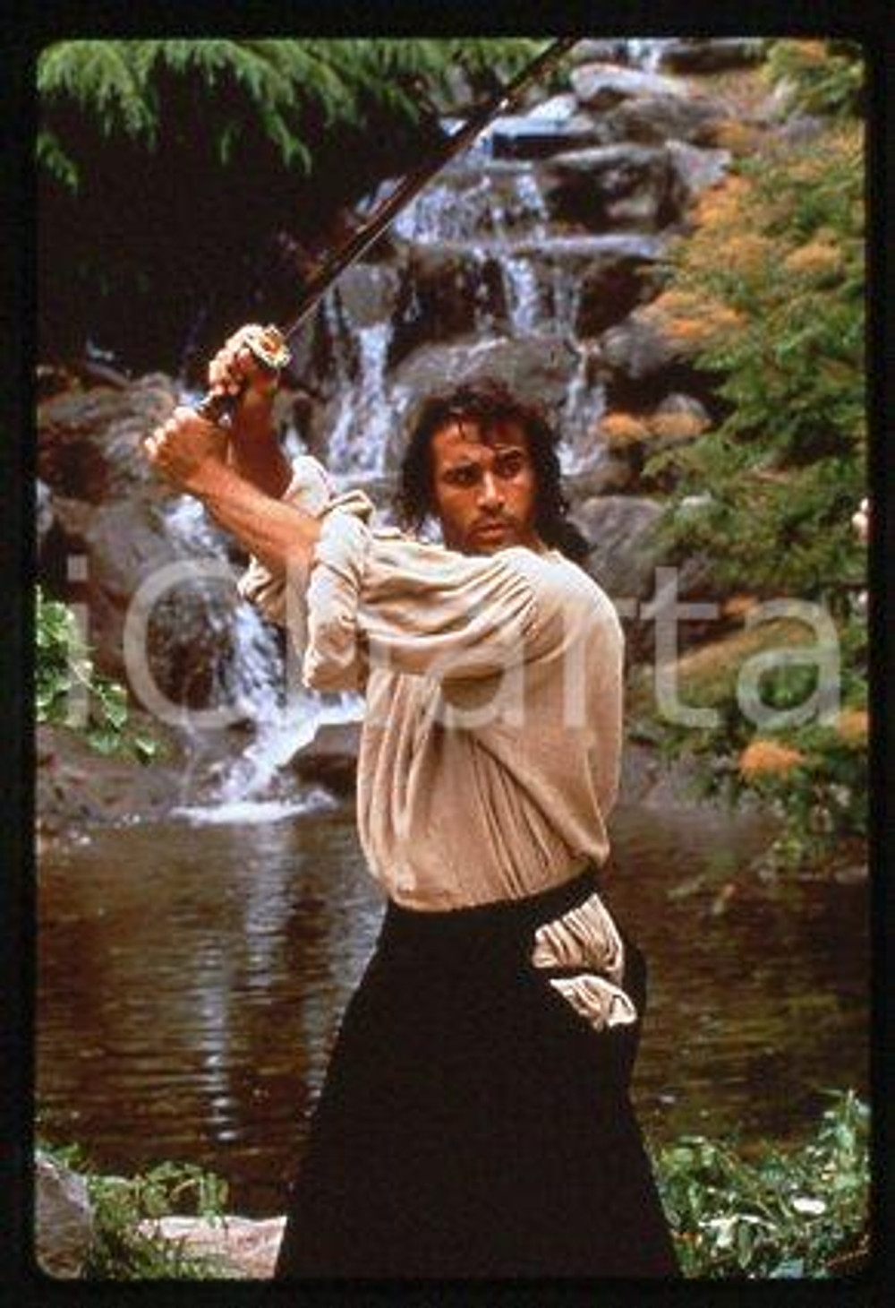 Adrian PAUL - CINEMA TV Series Highlander Actor 1992 * 35 mm vintage slide 2