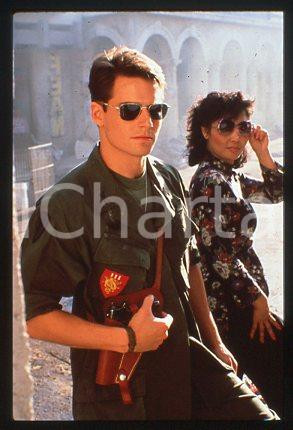 TOUR OF DUTY-4 TV Series Steve DUNCAN L.T. CLARK 1990 ca* 35 mm vintage slide 15