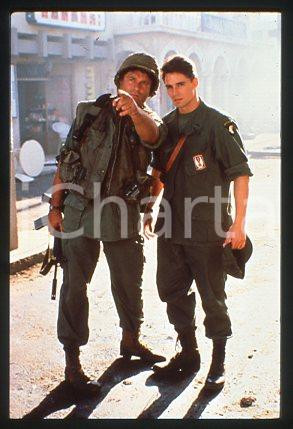 TOUR OF DUTY-4 TV Series Steve DUNCAN L.T. CLARK 1990 ca* 35 mm vintage slide 19