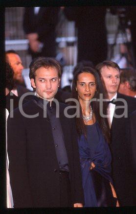 Vincent PEREZ and wife Karine SILLA - CINEMA 2000 ca * 35 mm vintage slide 12
