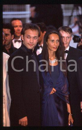 Vincent PEREZ and wife Karine SILLA - CINEMA 2000 ca * 35 mm vintage slide 15