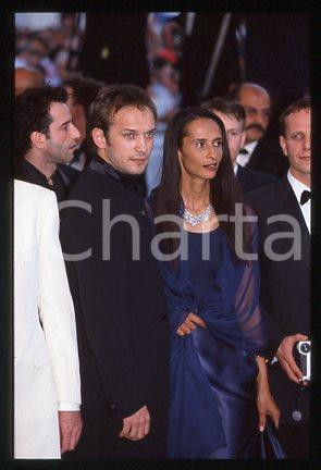 Vincent PEREZ and wife Karine SILLA - CINEMA 2000 ca * 35 mm vintage slide 17