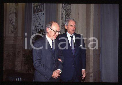 Alexandre LAMFALUSSY Lionello ADLER - MILANO 1995 ca * 35 mm vintage slide 20