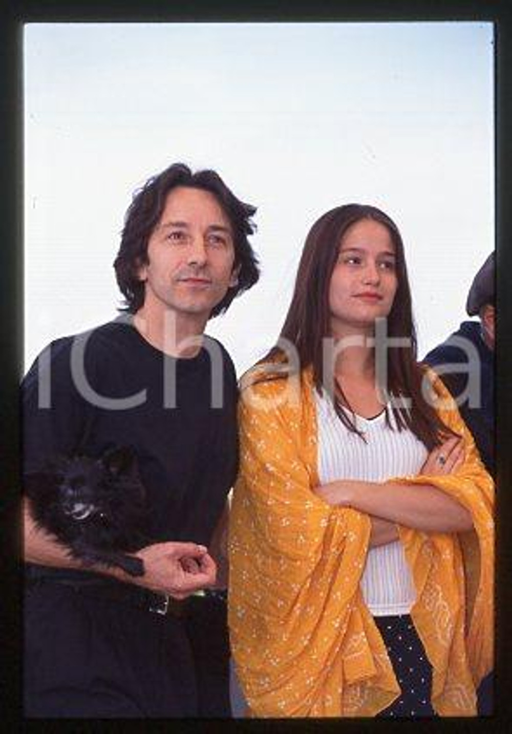 Jean-Hugues ANGLADE Marie GILLAIN - CANNES Festival 1996 * 35 mm vintage slide 5