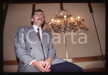 Vitaliy TRETYAKOV MILAN Editor Independent newspaper 1990ca *35mm vintage slide1