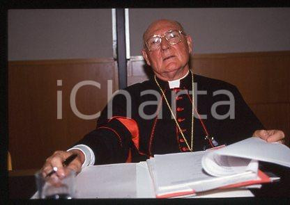 Edward Idris CASSIDY -COSTUME Portrait of cardinal 1991 ca * 35mm vintage slide9