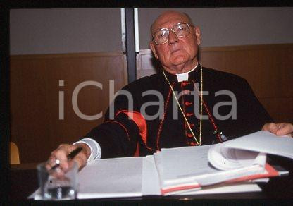 Edward Idris CASSIDY COSTUME Portrait of cardinal 1991 ca * 35mm vintage slide10