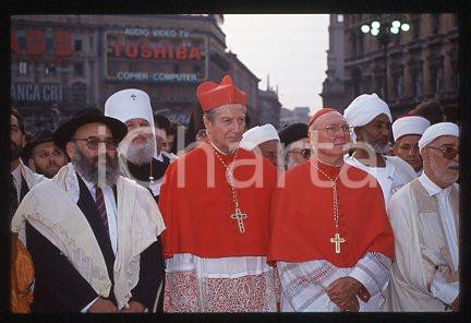 Edward Idris CASSIDY Samuel-René SIRAT -ASSEMBLY 1991 ca * 35mm vintage slide2