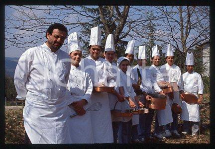 Gianfranco VISSANI ITALIA Scuadra del Ristorante 1999 ca * 35mm vintage slide 10