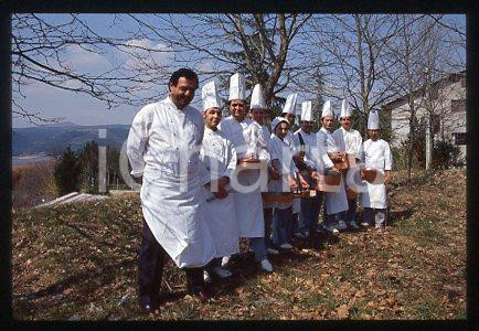 Gianfranco VISSANI ITALIA Scuadra del Ristorante 1999 ca * 35mm vintage slide 11