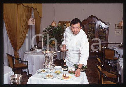 Gianfranco VISSANI - ITALIA Chef del Ristorante 1999 ca * 35 mm vintage slide 9