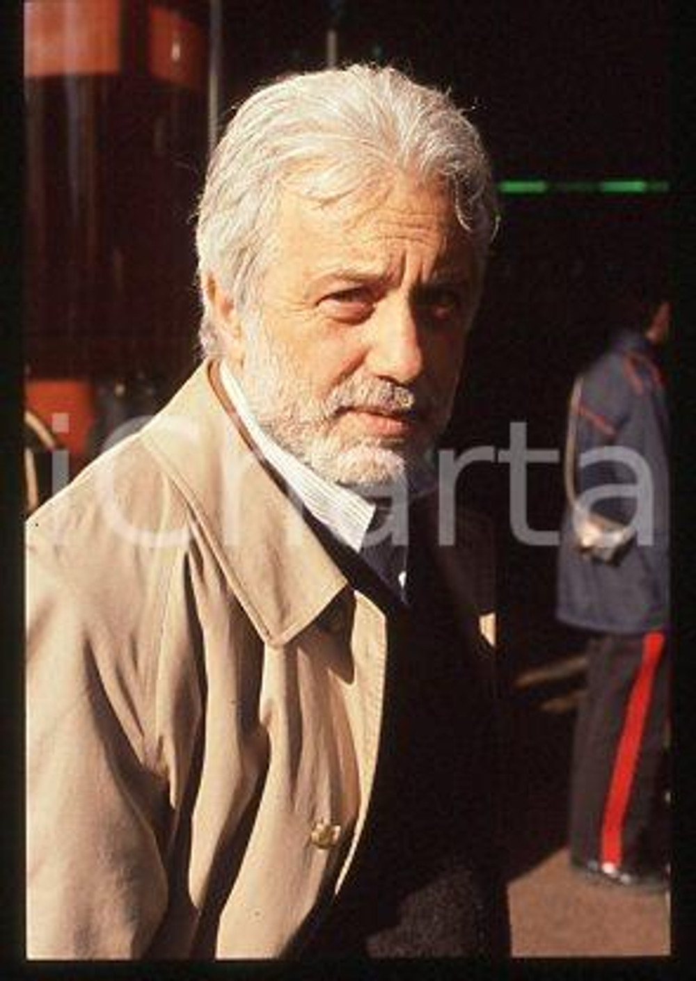 Luca RONCONI - TEATRO Attore e Regista Ritratto 1990 ca * 35 mm vintage slide 9