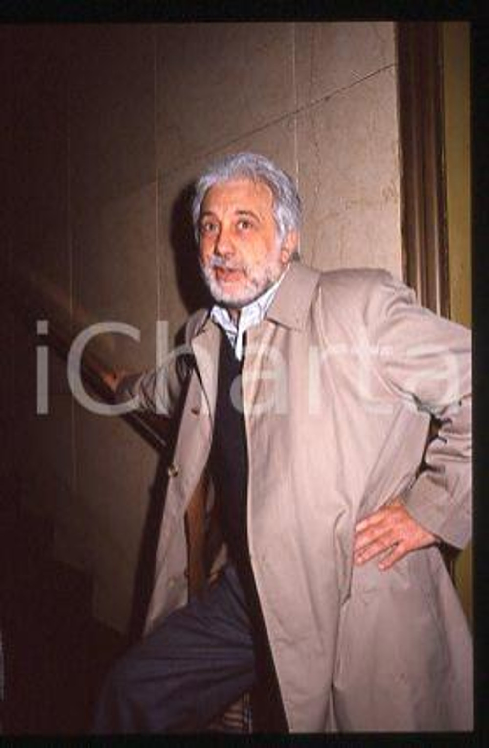 Luca RONCONI - TEATRO Attore e Regista COSTUME 1990 ca * 35 mm vintage slide 16