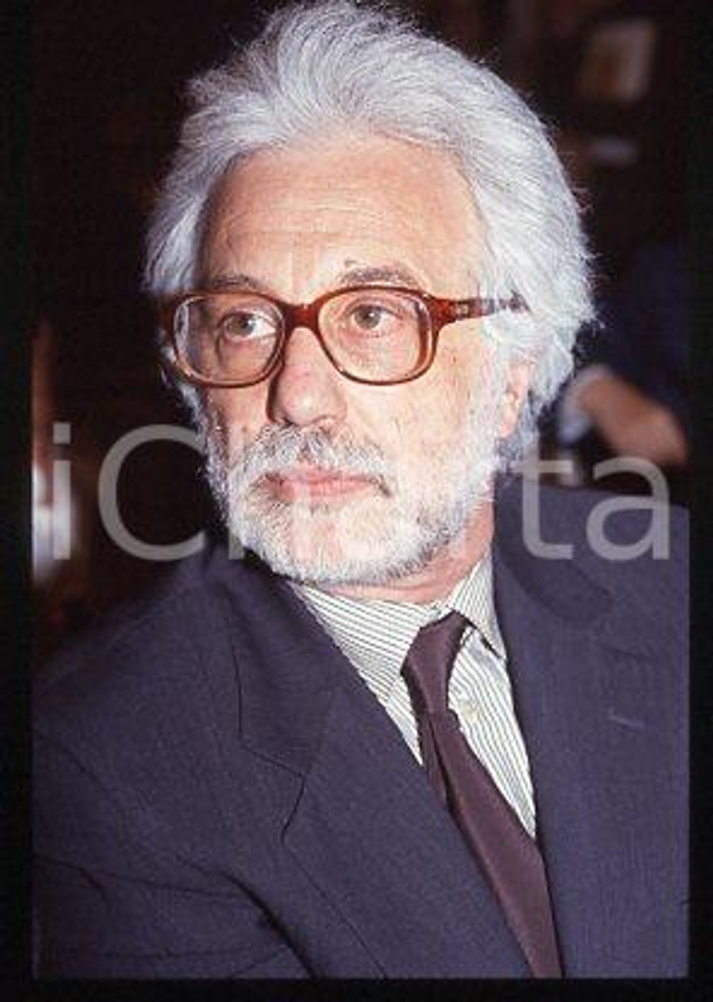Luca RONCONI - TEATRO Attore e regista Ritratto 1989 ca * 35 mm vintage slide 33