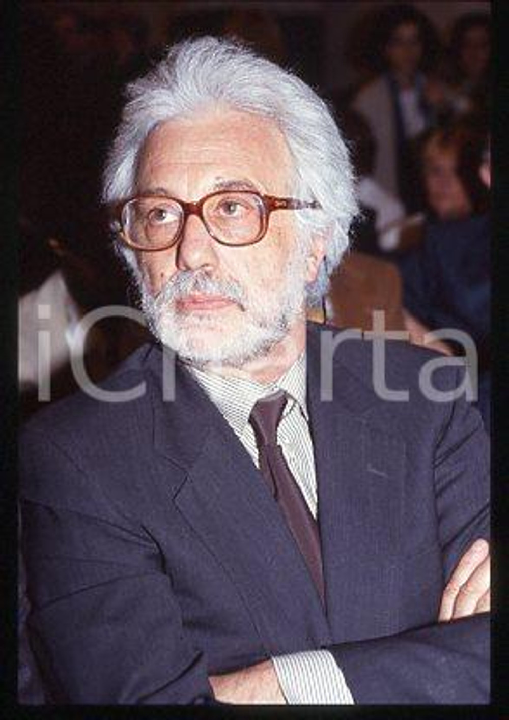 Luca RONCONI - TEATRO Attore e regista Ritratto 1989 ca * 35 mm vintage slide 34
