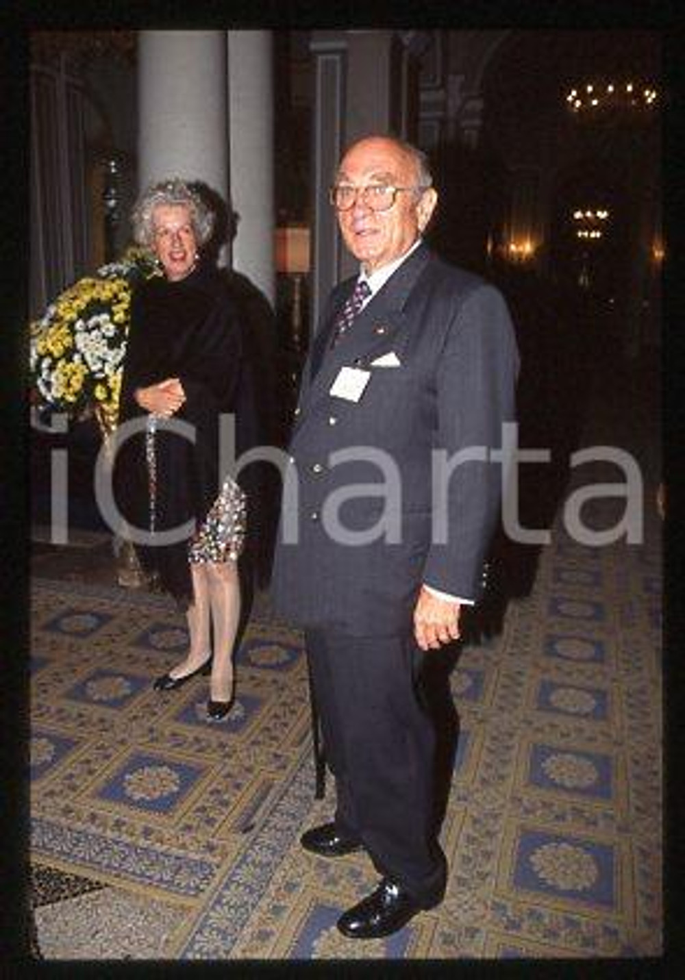 Otto Graf LAMBSDORFF - MILAN German politician 1998 * 35 mm vintage slide 3